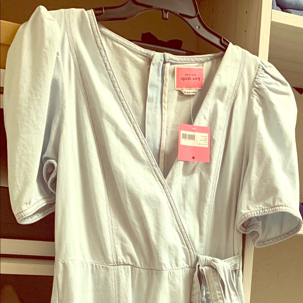 Brand new Kate Spade Denim Wrap dress.